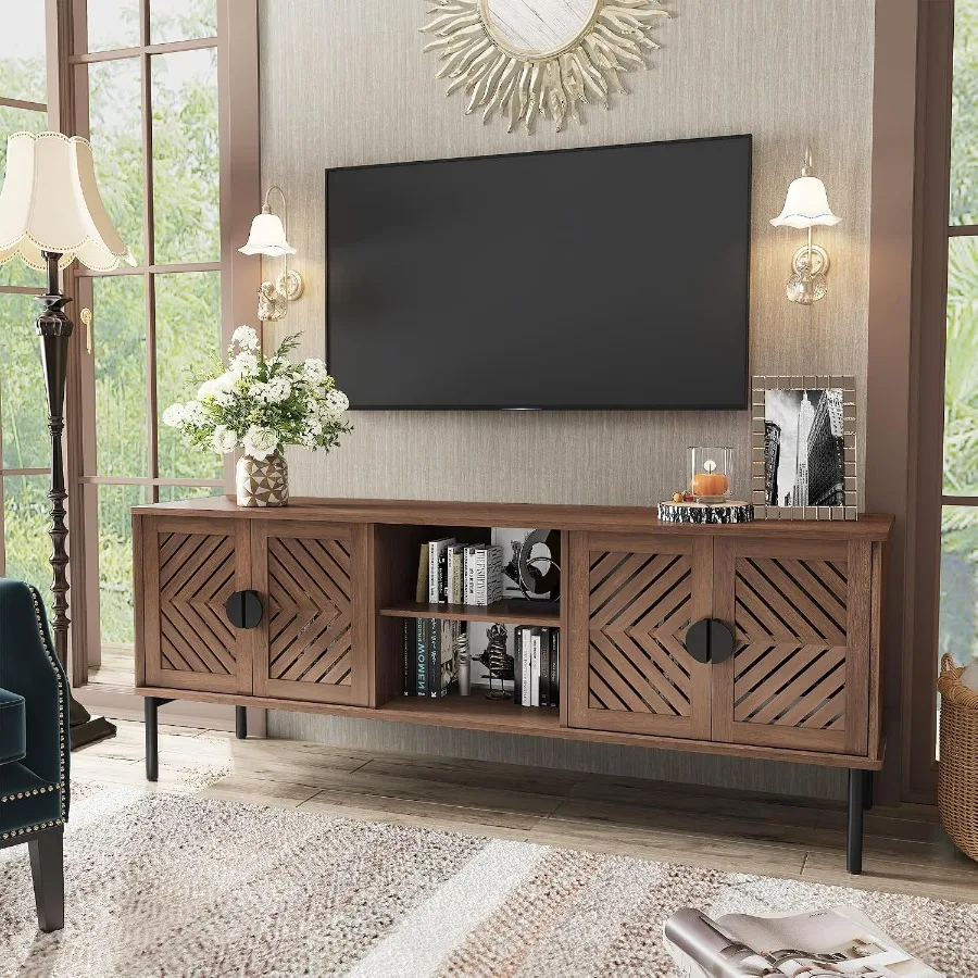 63 TV Stand for Living Room, E - Storage ulasan dan harga