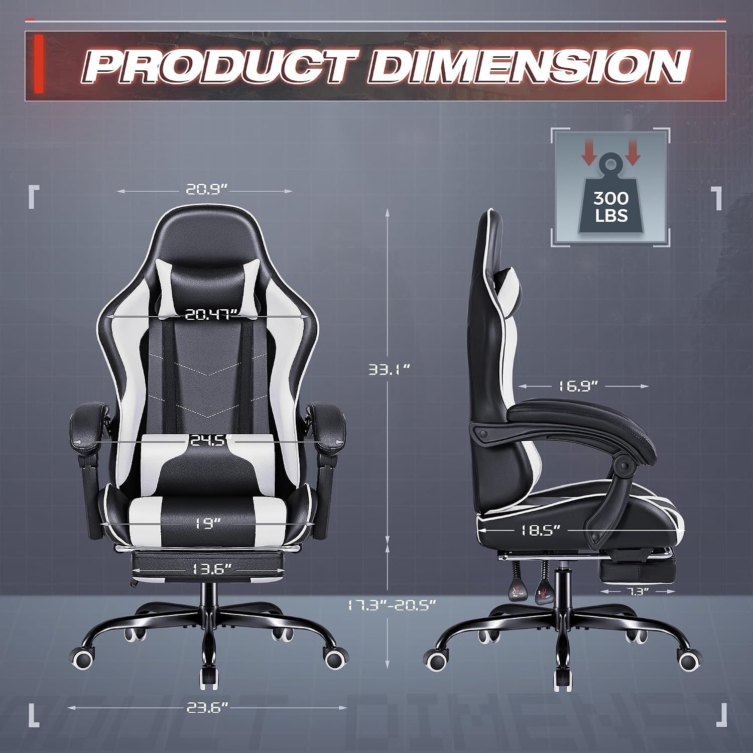 Furmax Gaming Chair, Video Gam - Sofas ulasan dan harga
