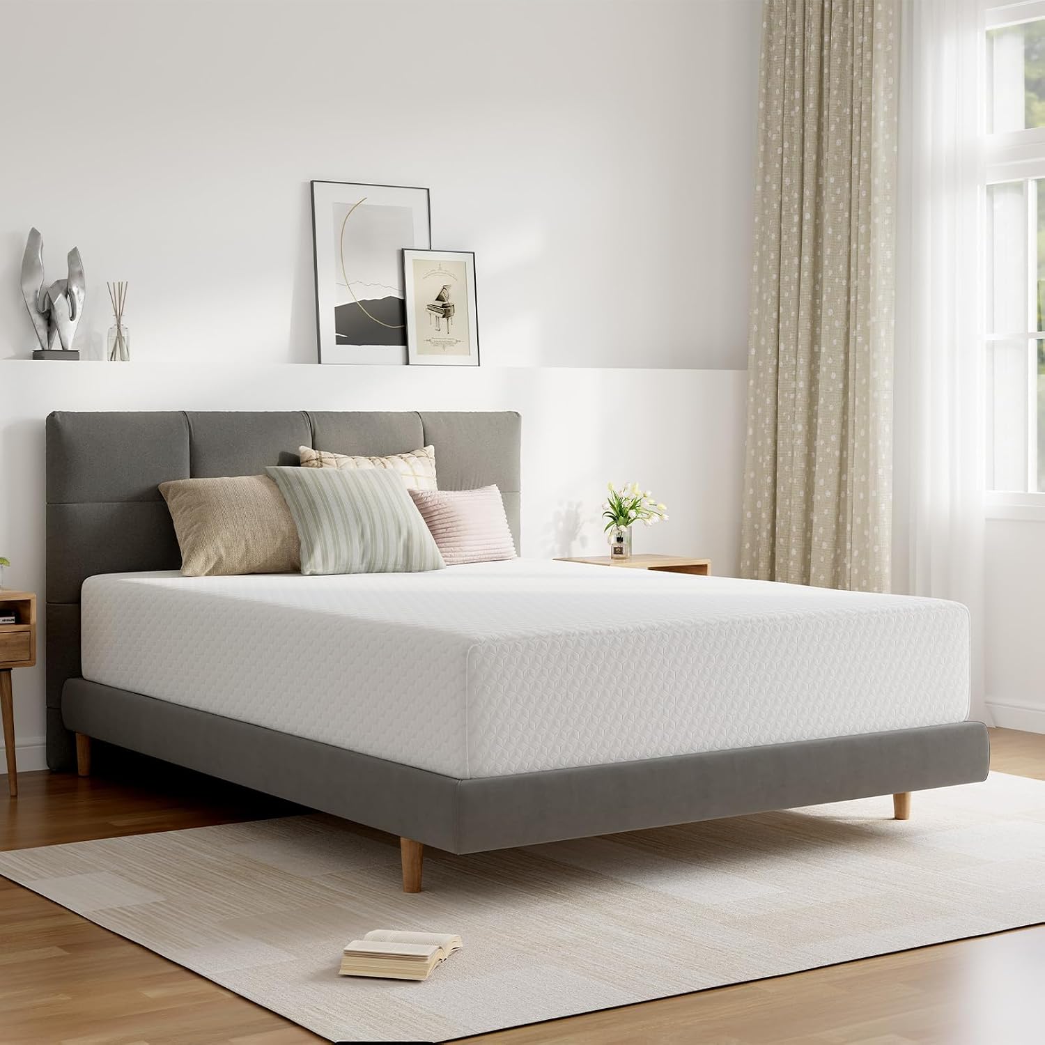 King Size 12 Inch Memory Foam  - Memory Foam Mattress In A Box Queen ulasan dan harga