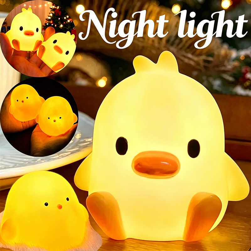 Cute Cartoon Duck Night Light, - Floating Nightstand With Led Light ulasan dan harga