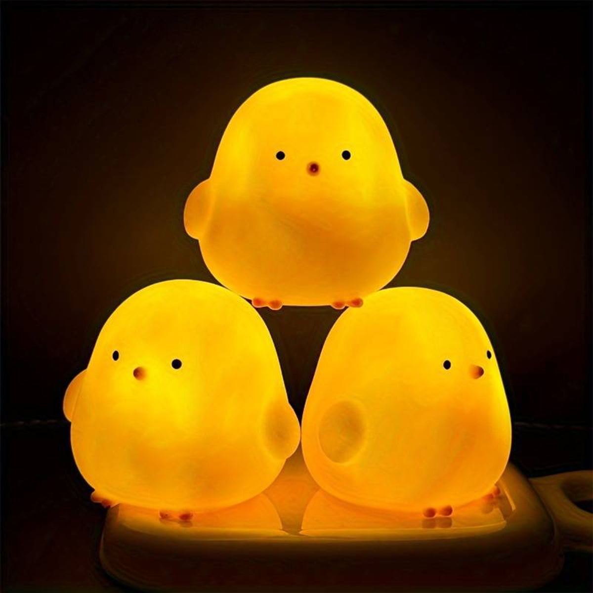 Cute Cartoon Duck Night Light, - Floating Nightstand With Led Light ulasan dan harga