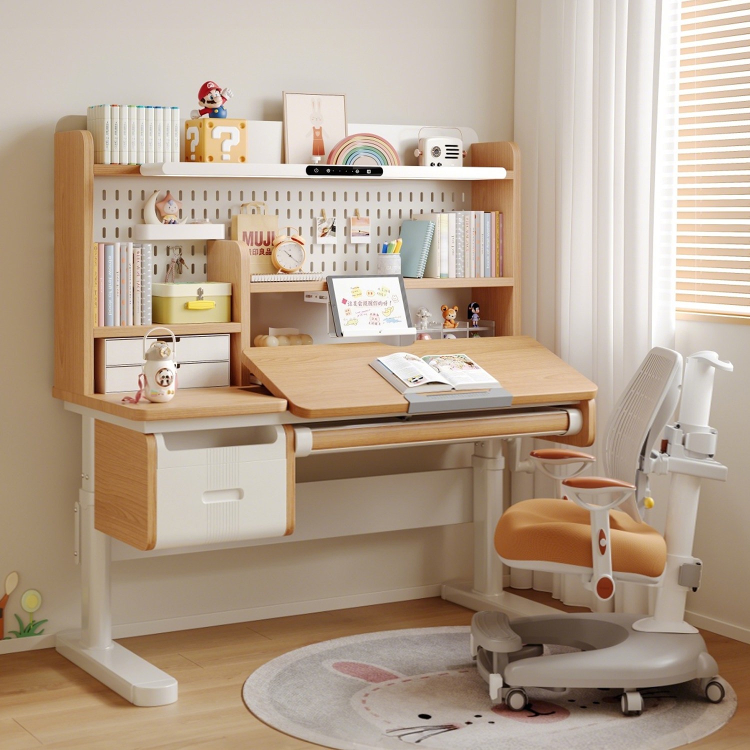 Solid wood study table Lifting - Tables ulasan dan harga