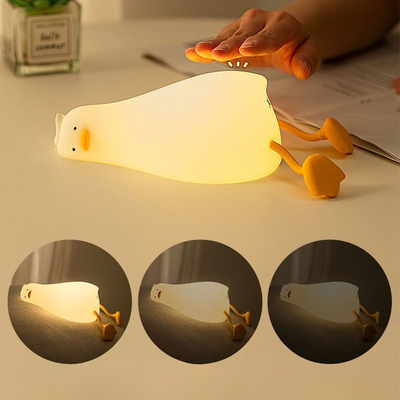 Duck Rechargeable LED Night Li - Floating Nightstand With Led Light ulasan dan harga