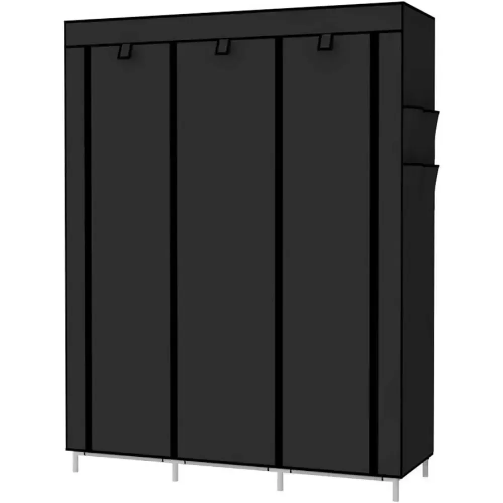 &Portable Wardrobe Closet Clot - Wardrobe Closet Portable Fabric Cover ulasan dan harga